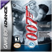 007 Everything or Nothing GameBoy Advance US box art